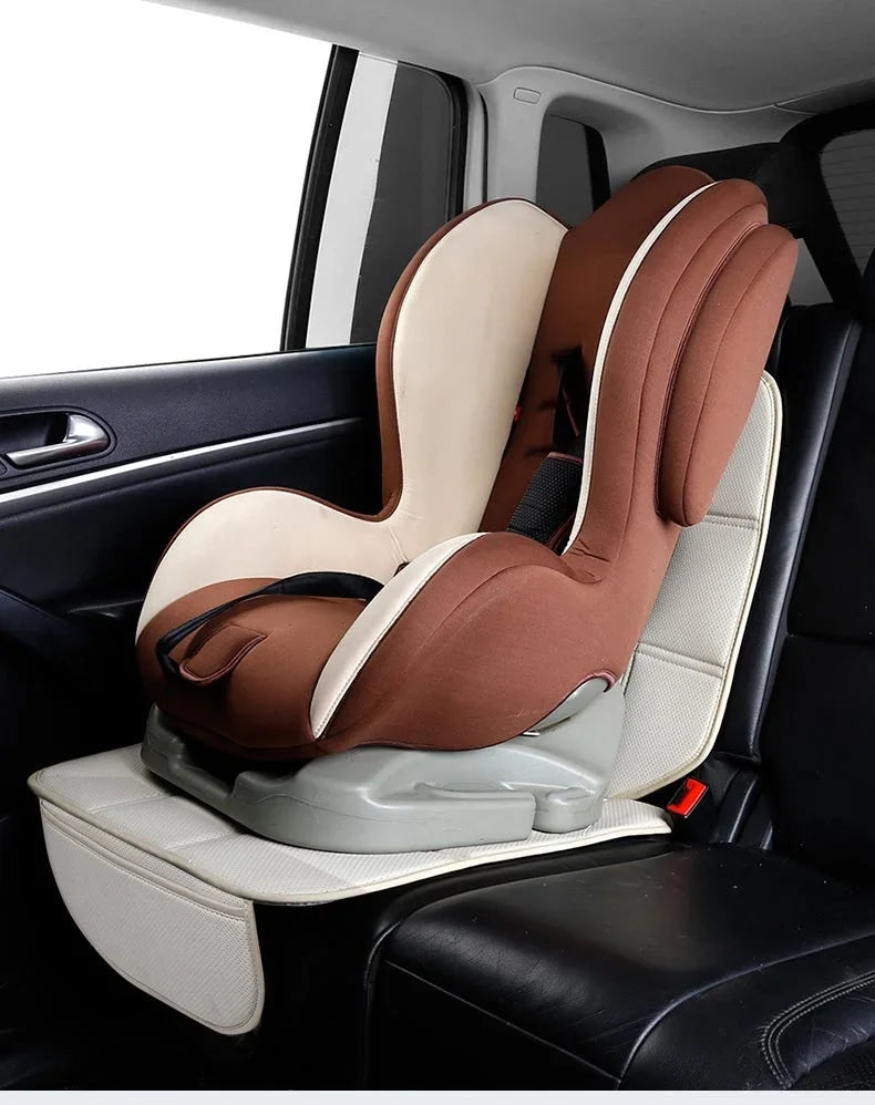 Car Seat Cover Protector Storage for Child Kids Children Safety Rear Seat Pad Mat ISOFIX Interface Foot Cushion Car Accessories