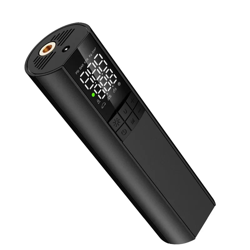 150PSI Electric Vehicle Inflator Pump for Tires Inflate Tire Pressure Detecting with Emergency Lighting Intelligent and Safe