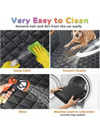 Pet car mats, rear seat mats, dog car seat mats. Suitable for various vehicle models. Waterproof and stain-resistant mats