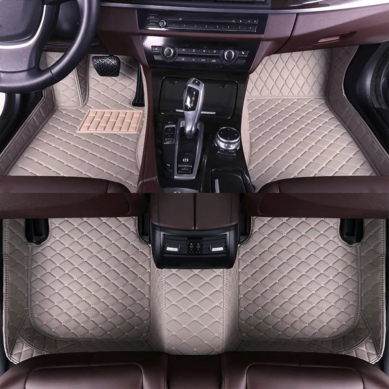 Custom Car Floor Mats for CHEVROLET all models Blazer Cruze Captiva Corvette Aveo Impala Camaro Malibu Volt Equinox Spark