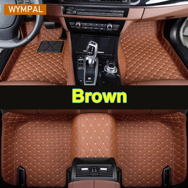 Custom Automotive Car Floor Mats For Audi A5 Sportback 2010 2011 2012 2013 Auto Luxury Leather Men Women Car Mats Full Coverage