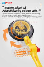 Car Auto 360Degree Rotary Wash Brush Kits Automatic Rotating Adjustable Dip Wash Brush High Pressure Washer for Vehicle Cleaning
