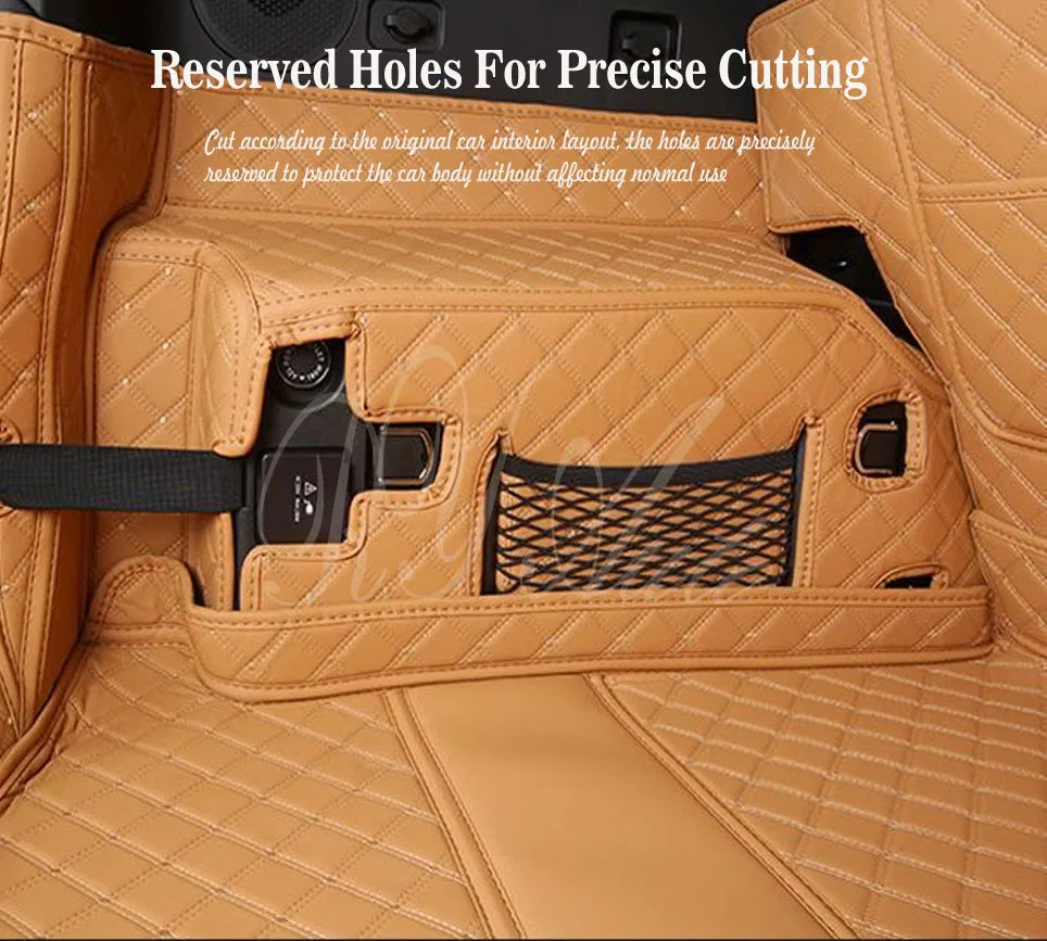 Car Rear Trunk Mats For Jetour Traveller Shanhai T2 ICH-X K3 2023 2024 2025 2026 2027 Anti-dirty Pad Cargo Cover Car Accessories