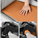 Universal Car Seat Cushion Leather Breathable Non-slip  Seat Extended Footrest Driver and Passenger Leg Rest Car Seats Cover