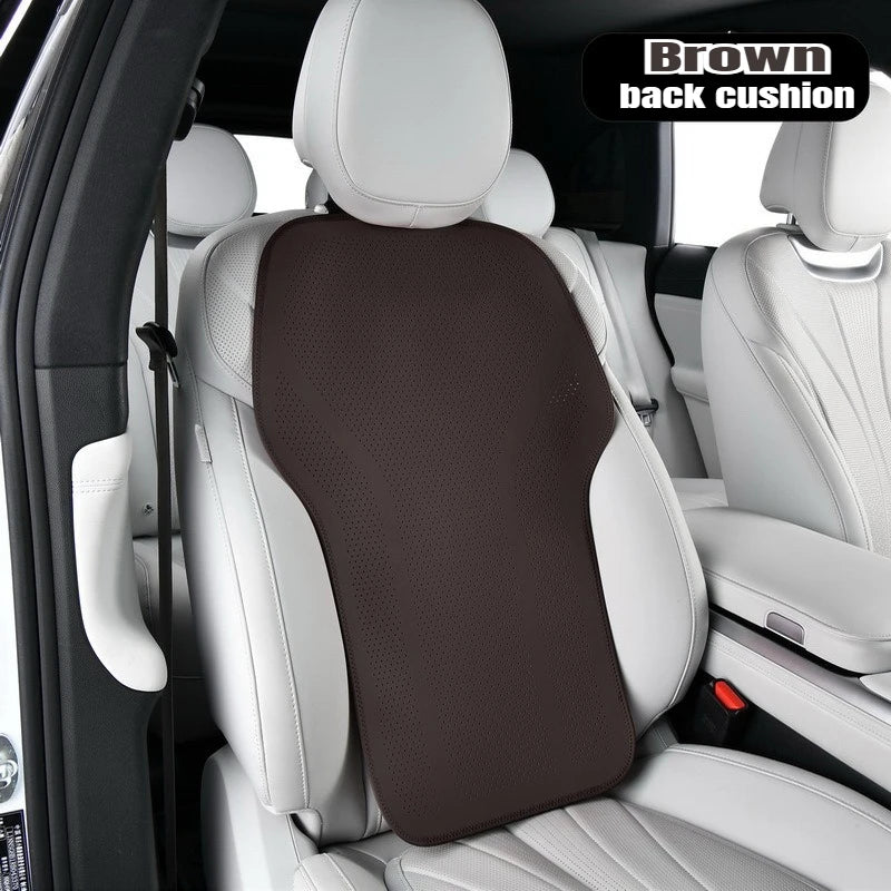 Car Seat Extended Footrest Driver and Passenger Leg Rest Universal Car Seat Cover Leather Breathable Non-slip Cars Seats Cover