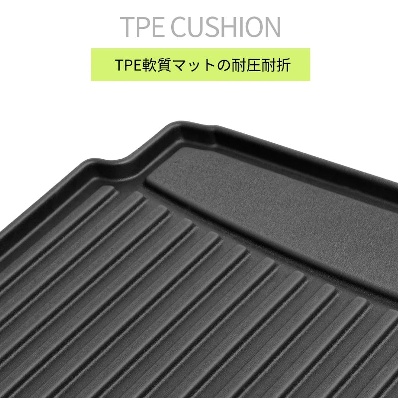 for Jimny Jb64W 2019 2020 2021 2024 TPE Trunk Mats Wear-Resistant Rear Trunk Pads Waterproof Boot Mats Car Interior Accessories