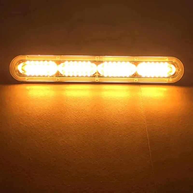 12V-24V 24LED LED Car Truck Body LED Light Side Light Warning Emergency Light Without Battery For Cars Van Truck Motorcycle