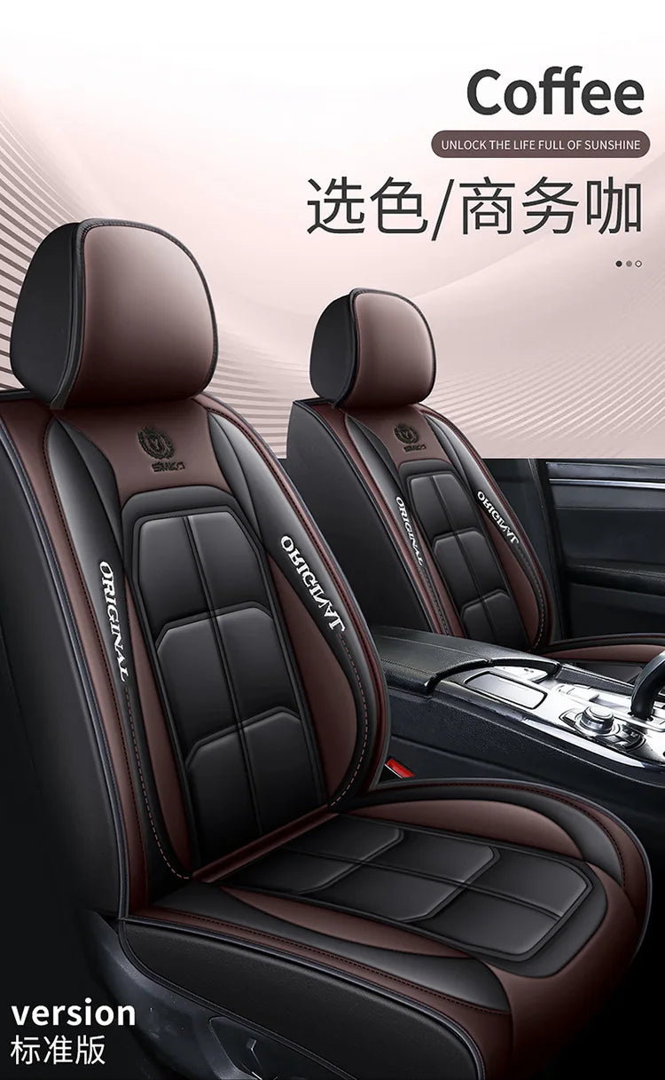 5-Seat Full Coverage Car Seat Covers Set, Suitable for All Seasons, and Featuring Thick, Comfortable, Car Seat Protection Cover