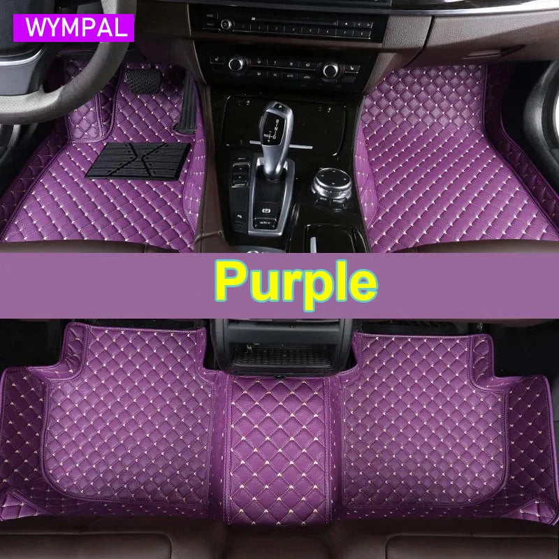 Custom Automotive Car Floor Mats For Audi A5 Sportback 2010 2011 2012 2013 Auto Luxury Leather Men Women Car Mats Full Coverage