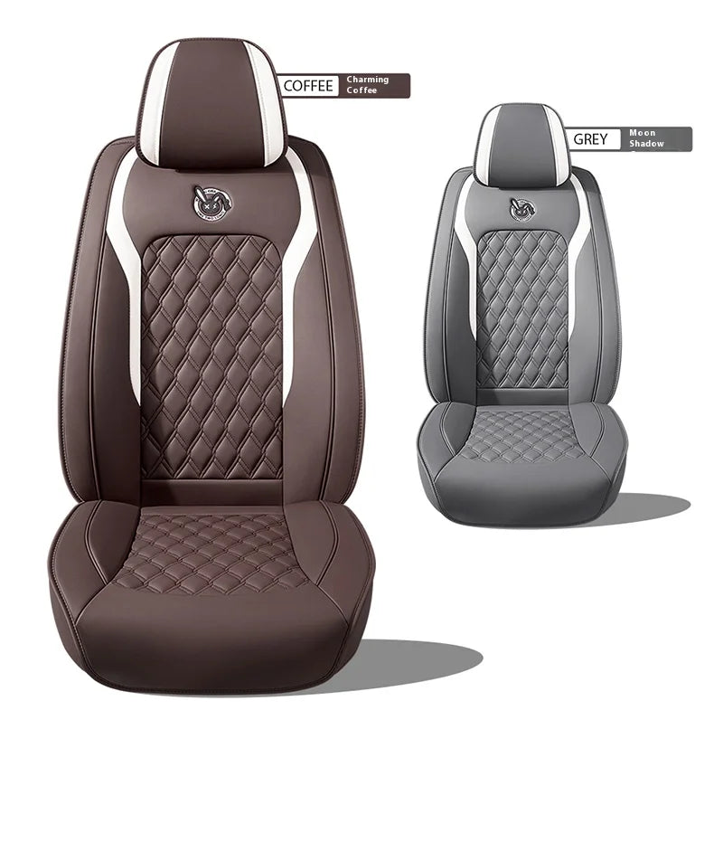 Five-seat car seat covers, Trendy Collection, stylish, durable, universal fit for most vehicles