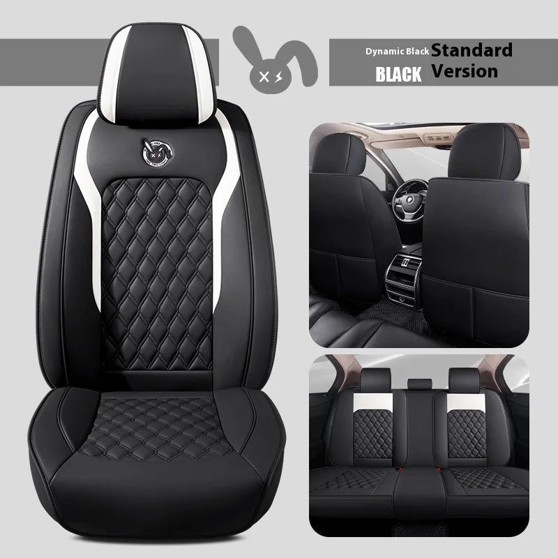 Five-seat car seat covers, Trendy Collection, stylish, durable, universal fit for most vehicles