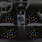 Alfombra Antislizante Para El Suelo L Coche, Diseño Pata Perro, Fácil Limpiar Y Resistente Al Sgaste, Universal, Lantera Y Tr