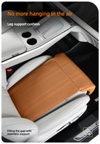 Universal Car Seat Cushion Leather Breathable Non-slip  Seat Extended Footrest Driver and Passenger Leg Rest Car Seats Cover