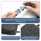 Car multifunctional storage box folding leather storage bag for car seat back storage bag storage bag