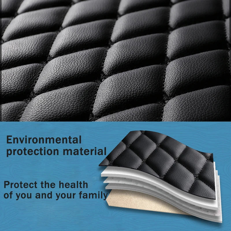 Car trunk mat for Porsche Panamera 2010 2011 2012 2013 2014 2015 2016 cargo liner carpet interior accessories cover
