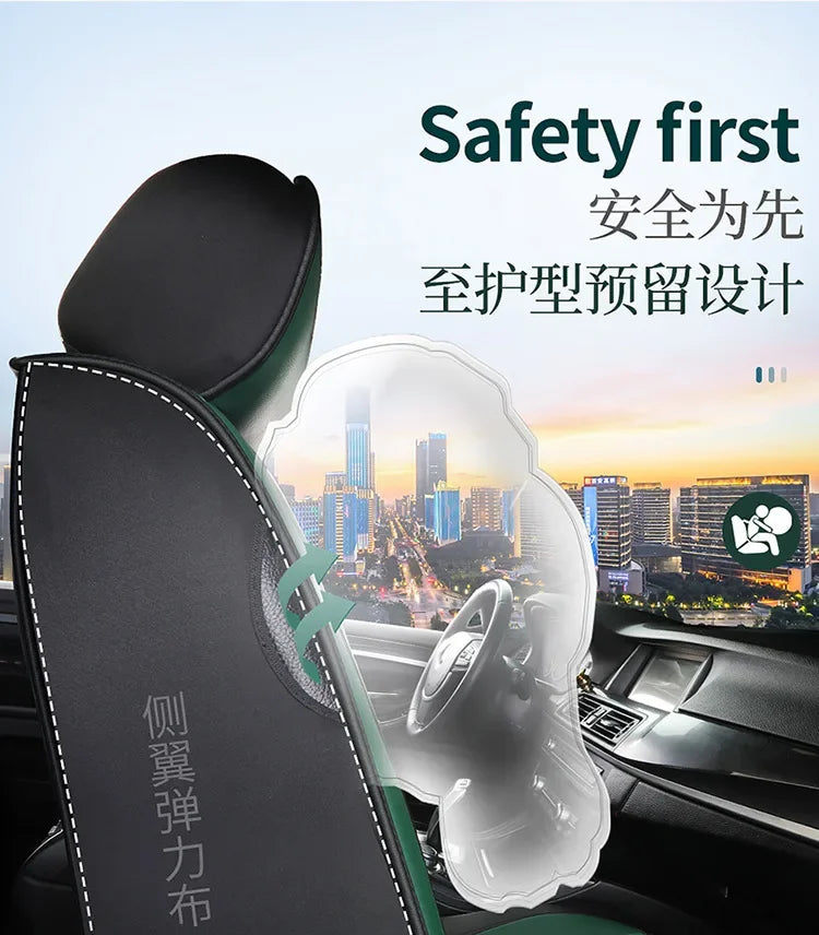 5-Seat Full Coverage Car Seat Covers Set, Suitable for All Seasons, and Featuring Thick, Comfortable, Car Seat Protection Cover