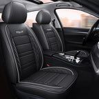 Full Coverage Pu Leather Car Seat Covers for Dacia Duster Sandero Renault Clio Fiat Panda Lancia Seat Arona Cors Car Accessories