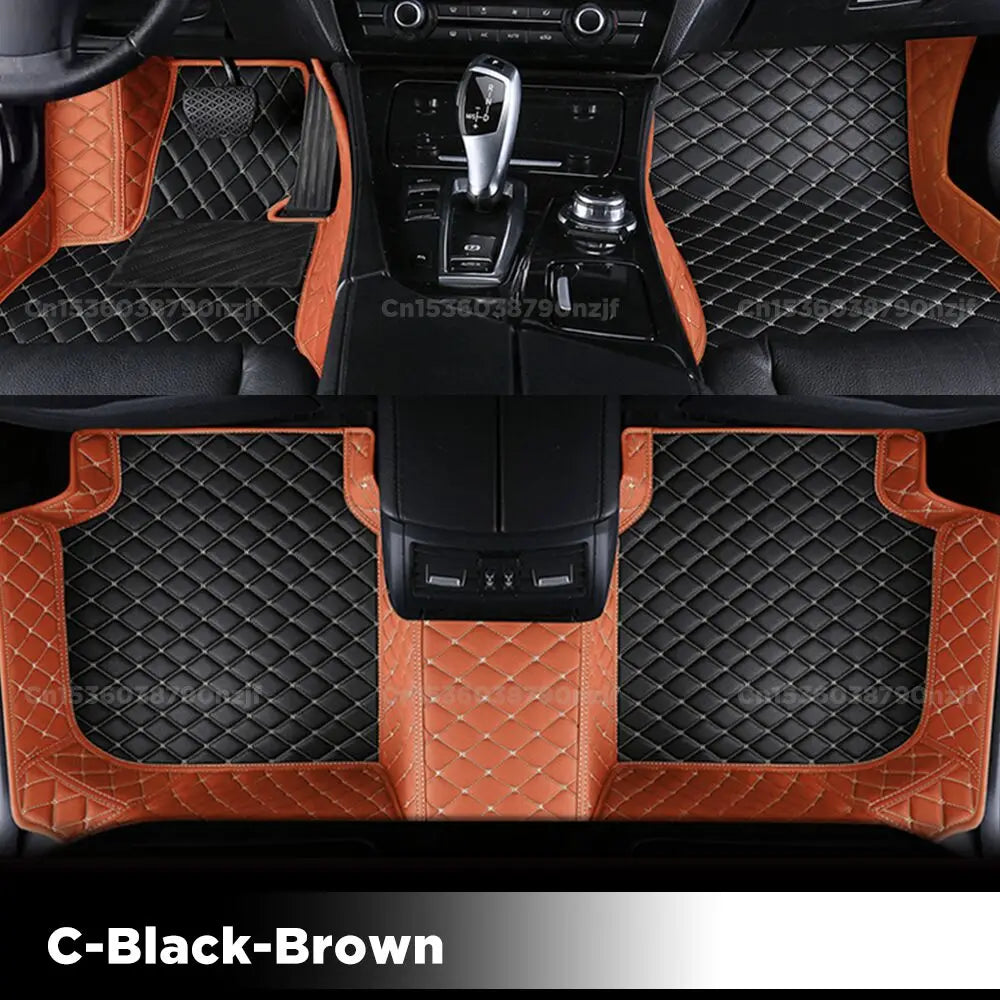 For Chevrolet Camaro 2010-2018 2017 2016 2015 2014 Custom Car Floor Mat Trunk mat Automobile Carpet Cover Interior Accessories