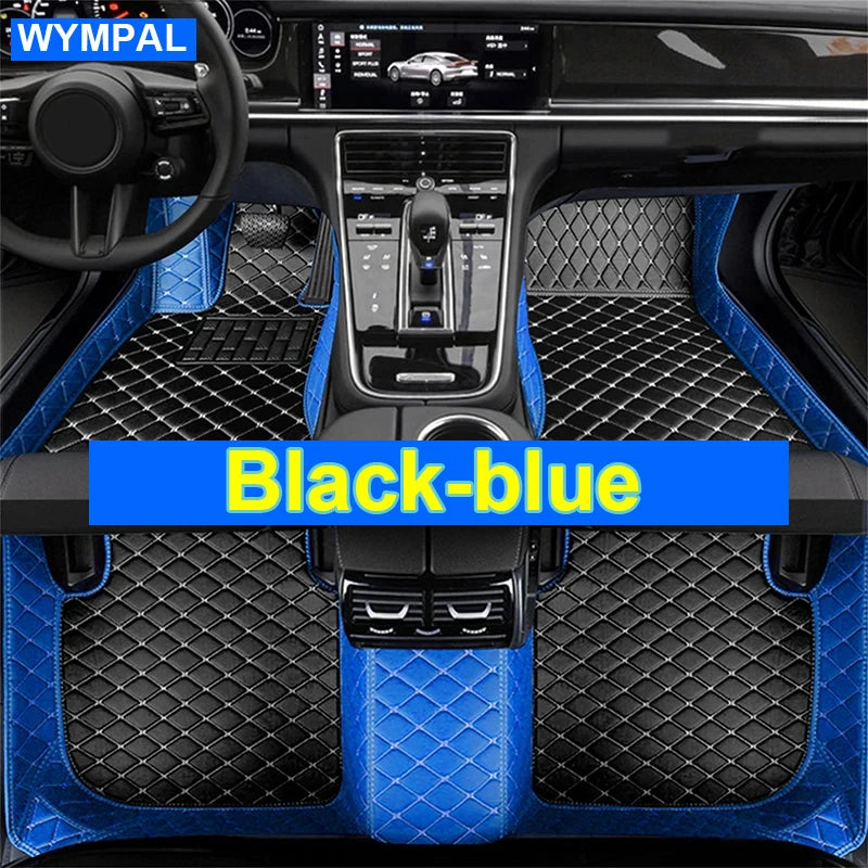 Custom Automotive Car Floor Mats For Audi A5 Sportback 2010 2011 2012 2013 Auto Luxury Leather Men Women Car Mats Full Coverage