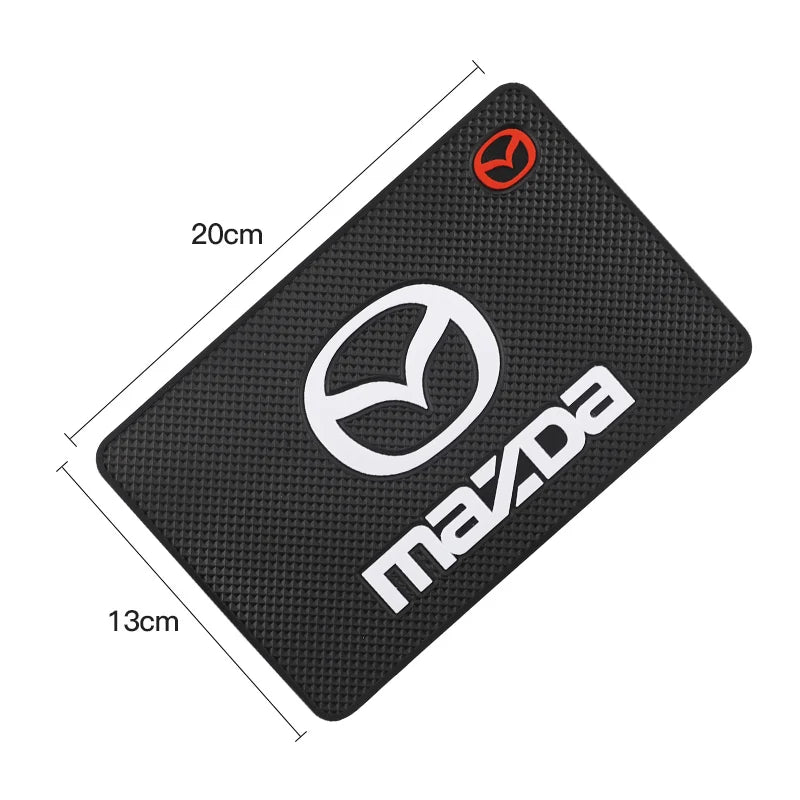 1Pcs Car Anti Slip Mat Dashboard Non-Slip Pad Accessories For Mazda 2 6 3 5 CX-5 CX-80 CX-70 CX-90 MX-30 CX-60 CX-50 CX-3 ATENZA