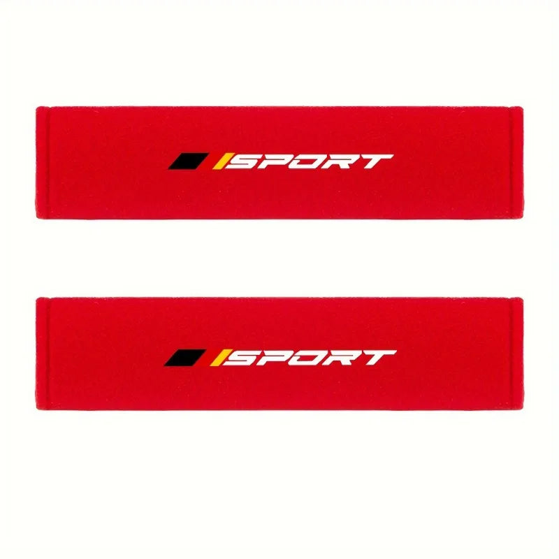 2 pcs Soft and Comfortable Car Seat Belt Cushions, Personalized and Fashionable Seat Belt Cushions, Suitable for Vehicle Use