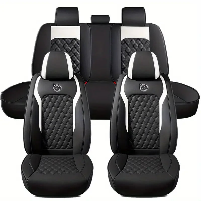 Five-seat car seat covers, Trendy Collection, stylish, durable, universal fit for most vehicles
