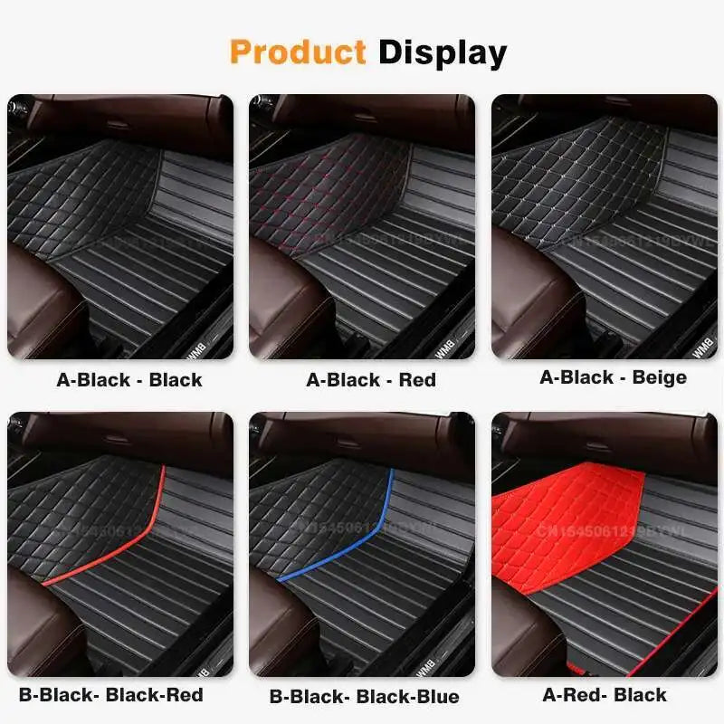 For Chevrolet Camaro 2010-2018 2017 2016 2015 2014 Custom Car Floor Mat Trunk mat Automobile Carpet Cover Interior Accessories