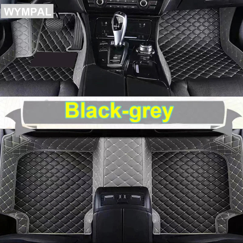 Custom Automotive Car Floor Mats For Audi A5 Sportback 2010 2011 2012 2013 Auto Luxury Leather Men Women Car Mats Full Coverage