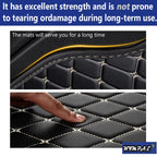Car Mats Floor For Citroën C4 Cactus 2014~2020 Waterproof Leather Car Mat Fully Set Tapete Automotivo Para Carro Car Accessories