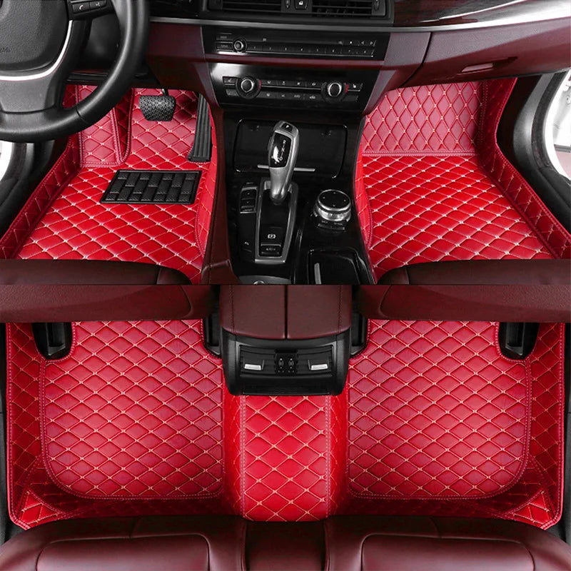 Custom Car Floor Mats for CHEVROLET all models Blazer Cruze Captiva Corvette Aveo Impala Camaro Malibu Volt Equinox Spark