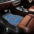 Car Floor Mats 4 Pieces Stylish Anti-Smudge Anti-Slip Easy To Clean Universal Suitable for All Vehicles