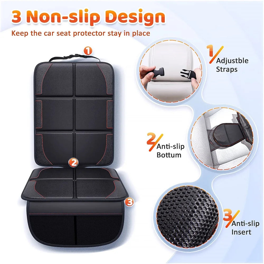 Car Seat Cover Protector for Child Kids Children Universal Auto Rear Seat Covers Pad Protection Foot Car Cushion Car Accessories