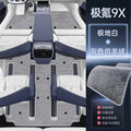 For Zeekr 9X 2025 2026 Full-Coverage TPE Floor Mats Waterproof and Scratch-Resistant Carpet Interior Modification Accessories