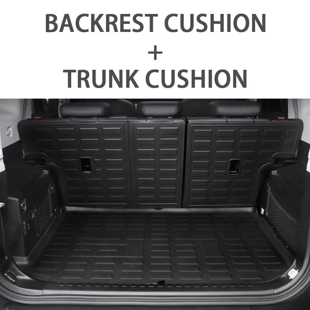 For Chery Jetour T2 2023 2024 2025 TPE 3D Floor Mats All Weather Front Rear Cargo Liner Trunk Mat Waterproof Anti-Slip Foot Pads
