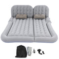 2‑In‑1 SUV Inflatable Mat Car Mattress Multifunction Soft Sleeping Rest Cushion Inflatable Travel Mattress for Traveling Car