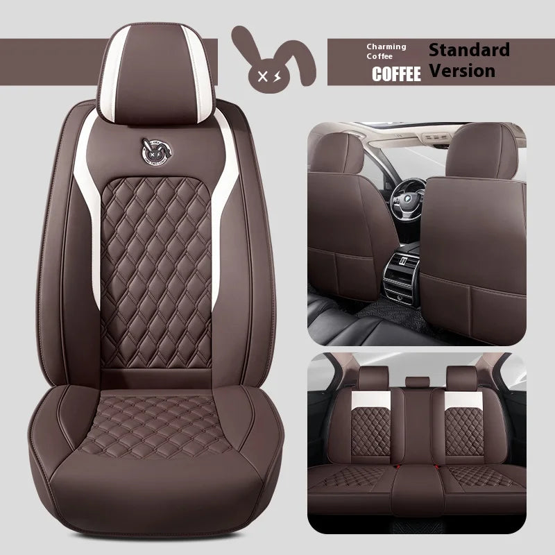 Five-seat car seat covers, Trendy Collection, stylish, durable, universal fit for most vehicles