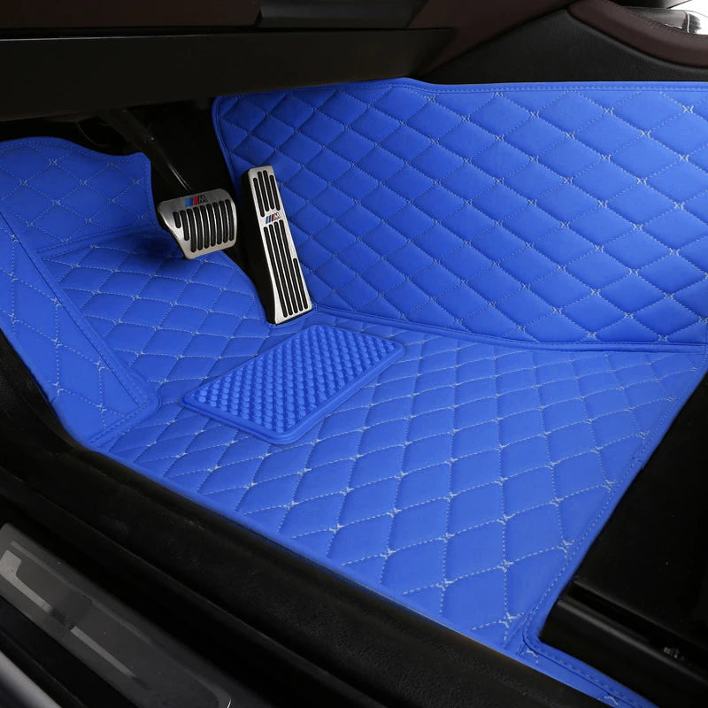 Custom Car Floor Mats for CHEVROLET all models Blazer Cruze Captiva Corvette Aveo Impala Camaro Malibu Volt Equinox Spark