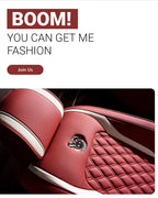 Five-seat car seat covers, Trendy Collection, stylish, durable, universal fit for most vehicles