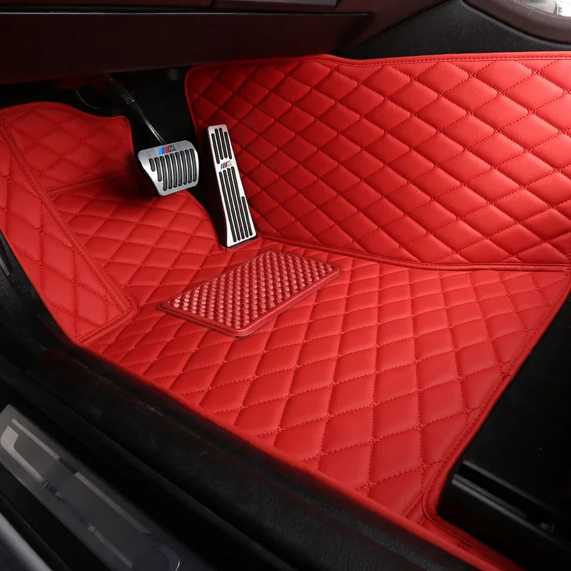 Custom Car Floor Mats for CHEVROLET all models Blazer Cruze Captiva Corvette Aveo Impala Camaro Malibu Volt Equinox Spark