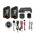 Universal Car Alarm Auto Start Stop System Remote Control Engine Ignition Autostart Kit Keyless Push Start System Car Accessory