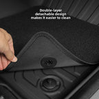 Car Floor Mats for Polestar 4 2024 2025 TPE Waterproof Non-slip Full Surround Floor Liner Mat Car Interior Accessories