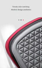 3D Suspended  Car Seat Cushion with Embossed Pattern,Separate Bottom Seat Cushion and Back Cushion Fit for Most Cars