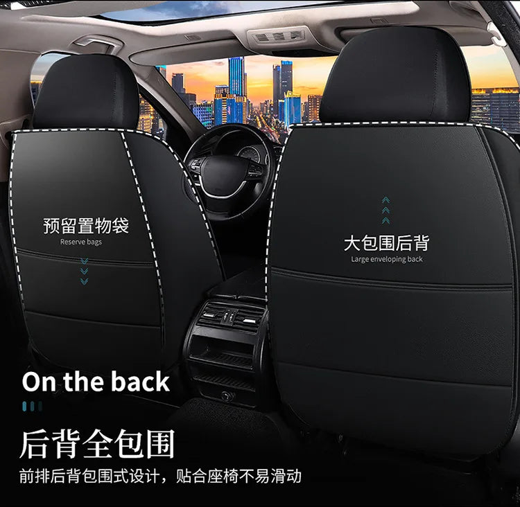 5-Seat Full Coverage Car Seat Covers Set, Suitable for All Seasons, and Featuring Thick, Comfortable, Car Seat Protection Cover