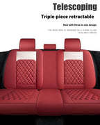 Five-seat car seat covers, Trendy Collection, stylish, durable, universal fit for most vehicles