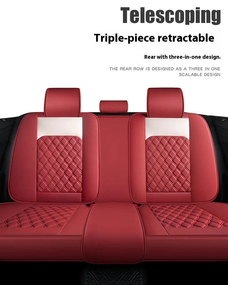 Five-seat car seat covers, Trendy Collection, stylish, durable, universal fit for most vehicles