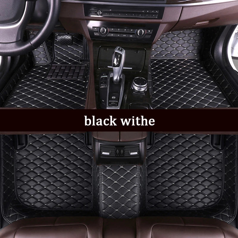 Custom Car Floor Mats for CHEVROLET all models Blazer Cruze Captiva Corvette Aveo Impala Camaro Malibu Volt Equinox Spark