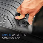 Car Trunk Mat For Subaru Outback 2020-2025 TPE Foot Mats All Weather Backrest Pad Rear Trunk Cargo Liner Anti Dirty Pads
