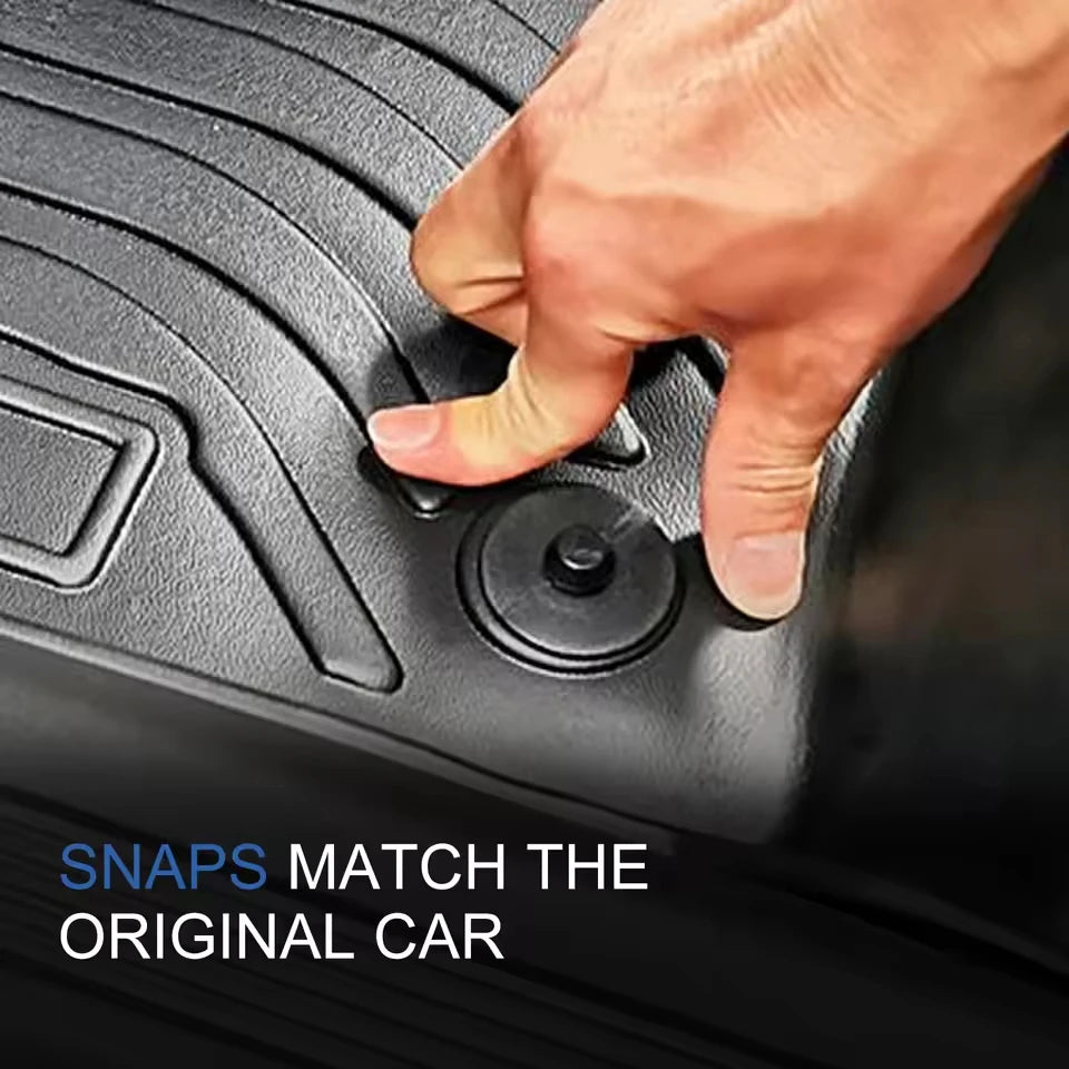 Car Trunk Mat For Subaru Outback 2020-2025 TPE Foot Mats All Weather Backrest Pad Rear Trunk Cargo Liner Anti Dirty Pads