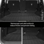 3D TPE Floor Mats Custom for Lexus LX600 2022 2023 2024 2025 All Weather Protector TPE Car Liners&Trunk Mat Accessories