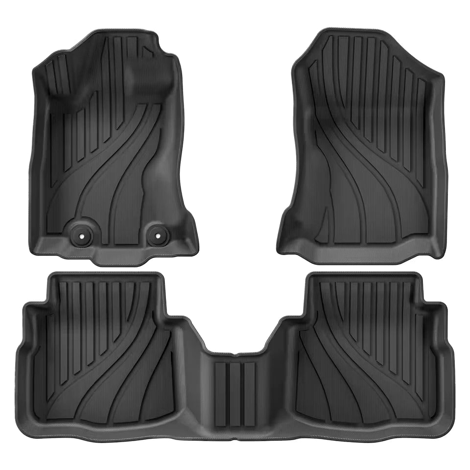 Car Trunk Mat For Subaru Outback 2020-2025 TPE Foot Mats All Weather Backrest Pad Rear Trunk Cargo Liner Anti Dirty Pads